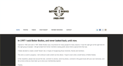 Desktop Screenshot of betterbodies1982.com