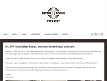 Tablet Screenshot of betterbodies1982.com